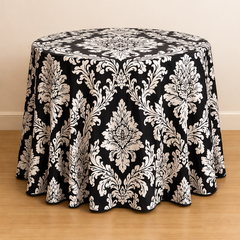 Collection image for: Table Linen - Damask Print Charmeuse